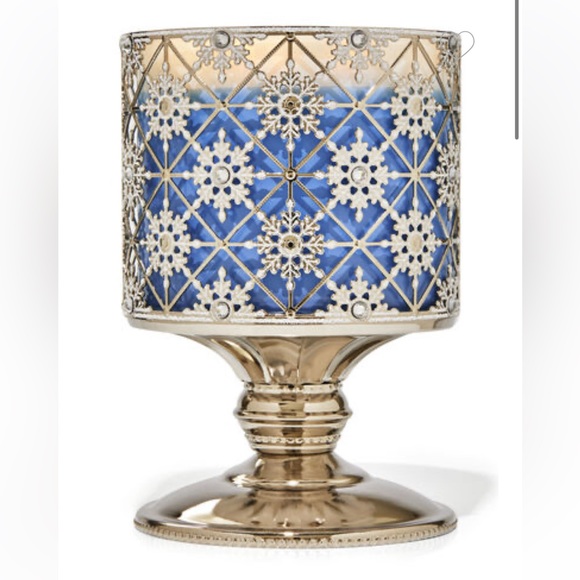 BBW works gel flake candle holder ❄️ - Picture 3 of 13